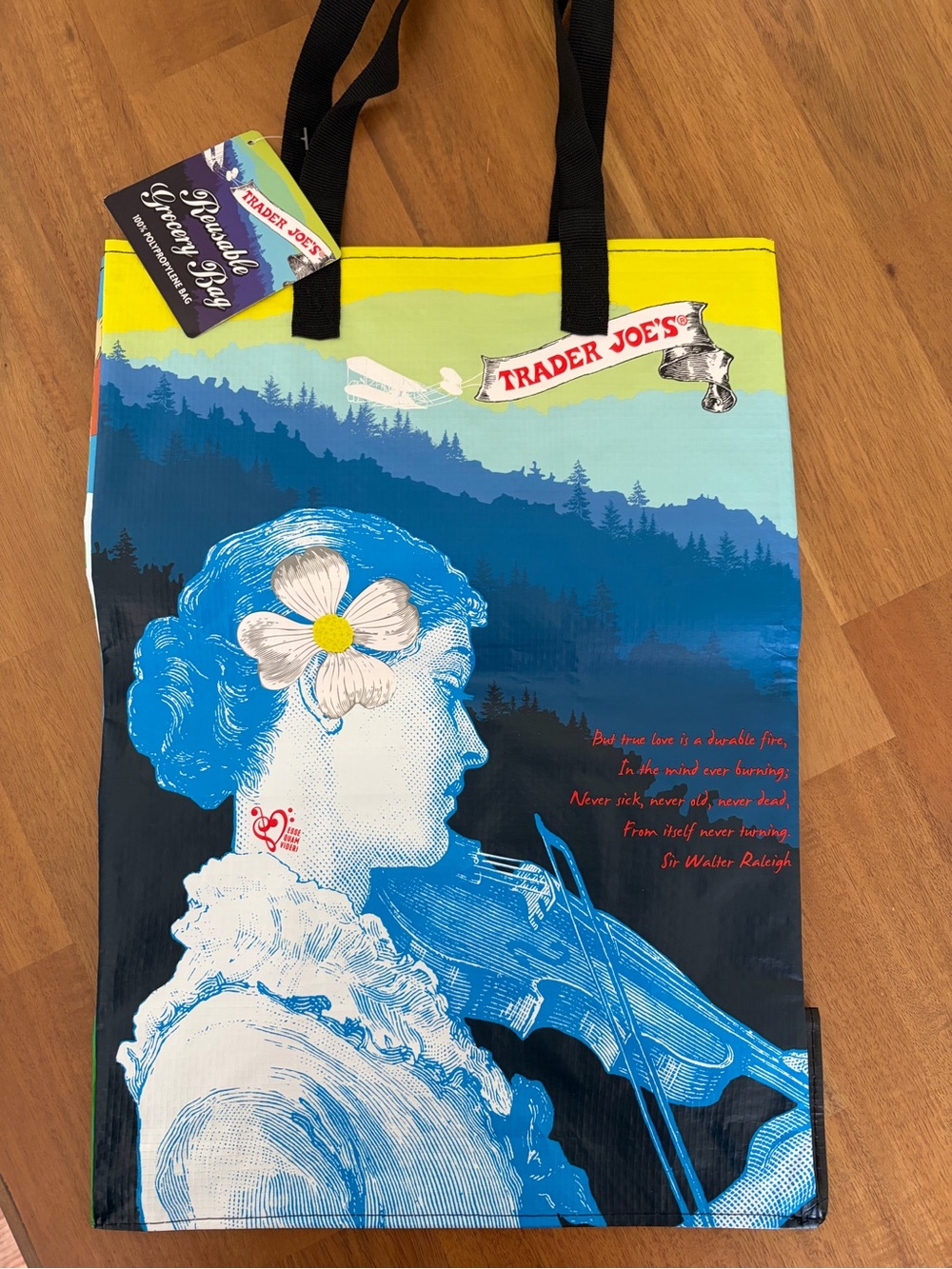 Trader Joe’s North Carolina Reusable Grocery Tote Bag